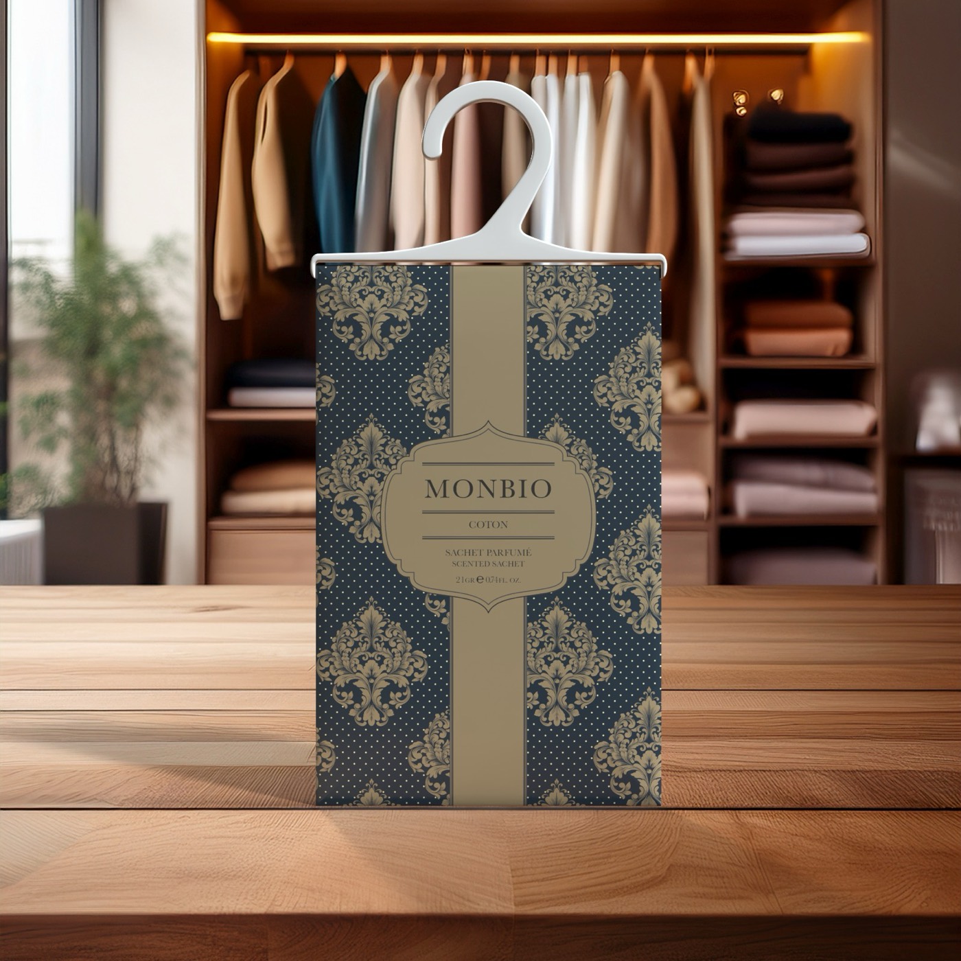 Sachet Parfumé Monbio — Coton