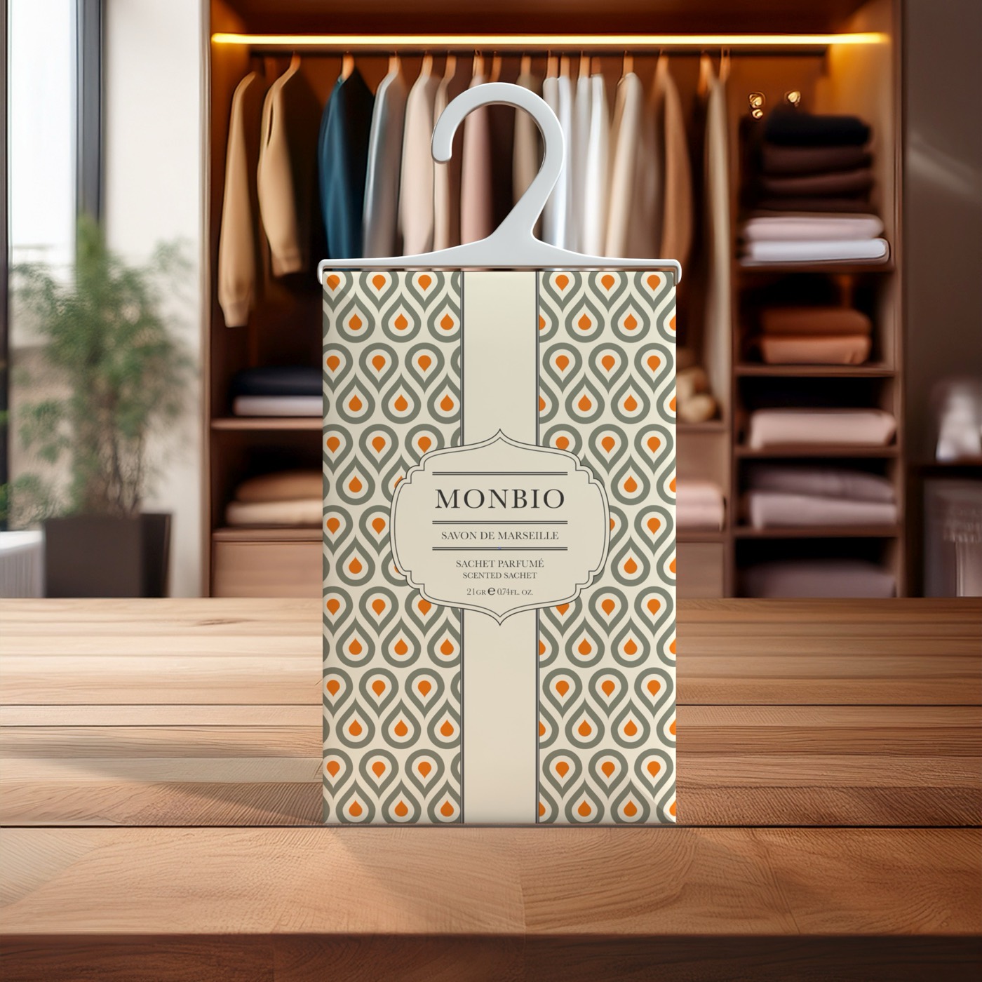 Sachet Parfumé Monbio — Savon de Marseille